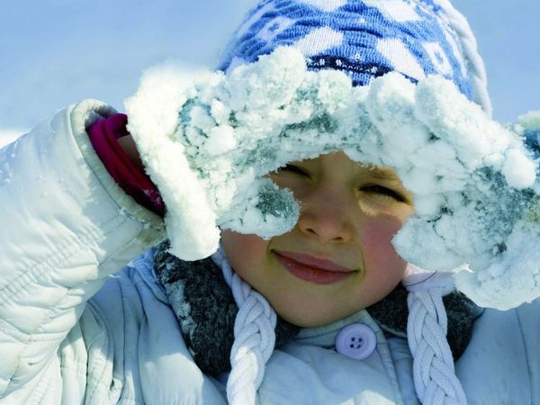 Уход за детской кожей зимой
